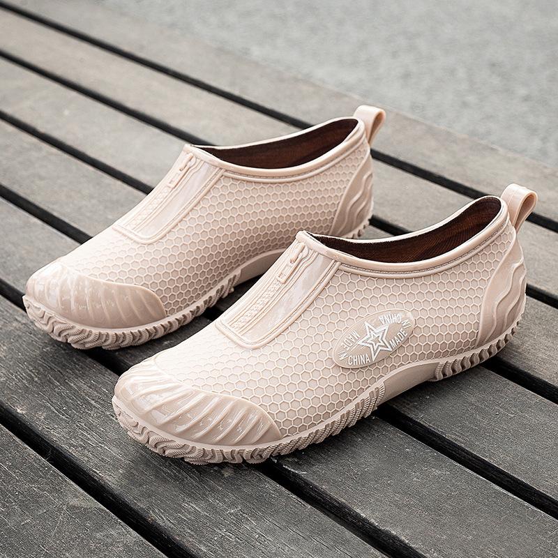 Новый модный тренд резиновые сапоги дождевая обувь женская универсальная износостойкая всесезонная универсальная верхняя одежда