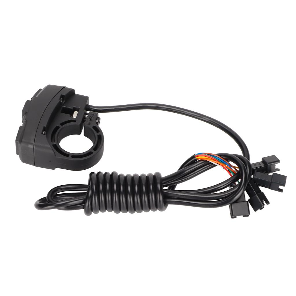 DK336 Переключатель на руле мотоцикла 3 в 1 Свет Сигнал Поворотник IPX4 Водонепроницаемый для Электрического велосипеда Транспортного средства 48В