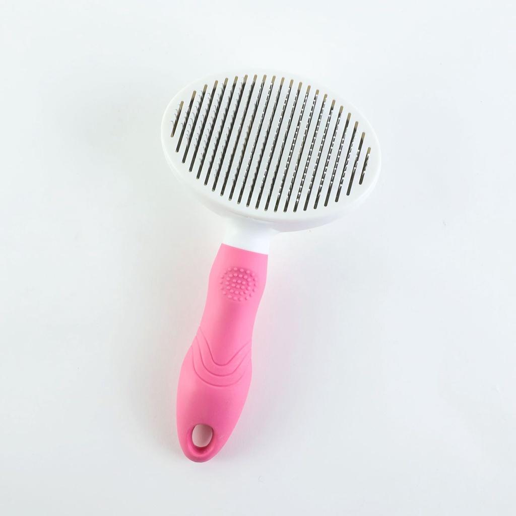 Round Head Pet Hair Comb For Automatic Hair Removal And Beauty Cleaning