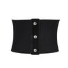 Embroidered New Wide Strap Women's Waistband Versatile Sweater Skirt Elastic Elastic Waistband for Women