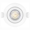 Lot de 10 Spots LED encastrables rond blanc 5W IP20 3000K