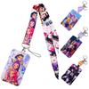 Fashion Hard Shell Card Cover Kpop Demon Hunter Cartoon  Student Stationery Hanging Rope Bus ID Card Holder