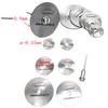 7Pcs HSS Circular Cutting Disc Saw Blades Pole Set Wood Rotary Drill Accessories