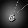 Mother's Day Mom Love Diamond Necklace Collarbone Chain