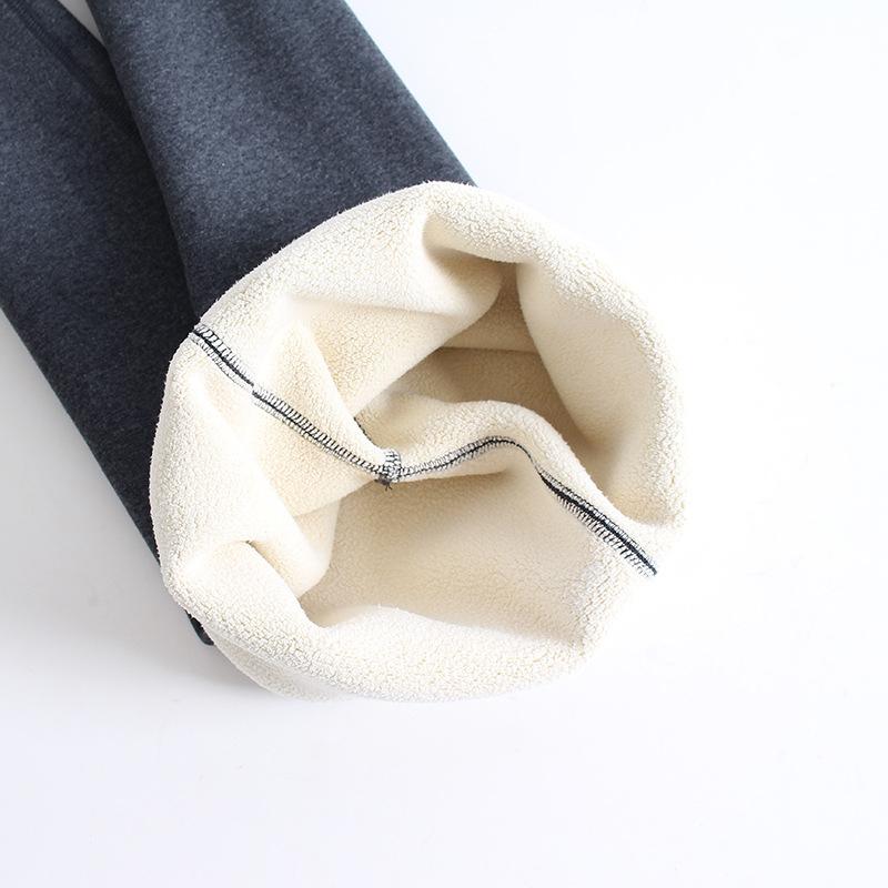 Kids Warm Leggings Girls Spring Autumn Trousers Plus Velvet Children High Waist Leggings Winter Pants for Baby Girl