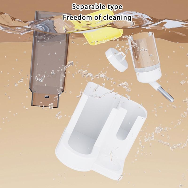 Stable Hamster Water Feeders Anti Spill Reduces Water Loss Maintains Clean Environment Practical Feeding Solution