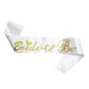 European And American Bachelorette Party Bridal Wedding Etiquette Belt Bridesmaid Shoulder Strap Ribbon Customization