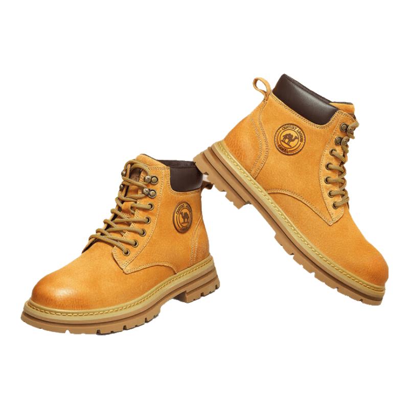 CAMEL Men's Fashion Martin Work Boots