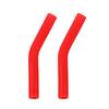 2Pcs Silicone Covers Straw Tips for Metal Straws Reusable Food-Grade Straw Protectors Flexible