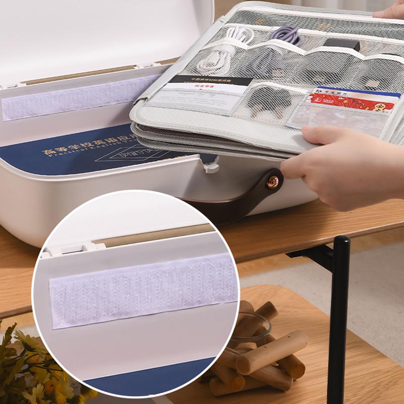 Органайзер для документов Star You: Домашняя книжка вакцинации, Семейный паспорт, Руководство по эксплуатации, Лицензия на ведение бизнеса и Коробка для хранения сертификатов.