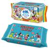 LEC Disney Pure Water Baby 80 Sheets X 3 Packs Mild Made In No Additives Propylene or 99% Wipes, (Mickey & Friends), Acidity, Japan, (Parabens,