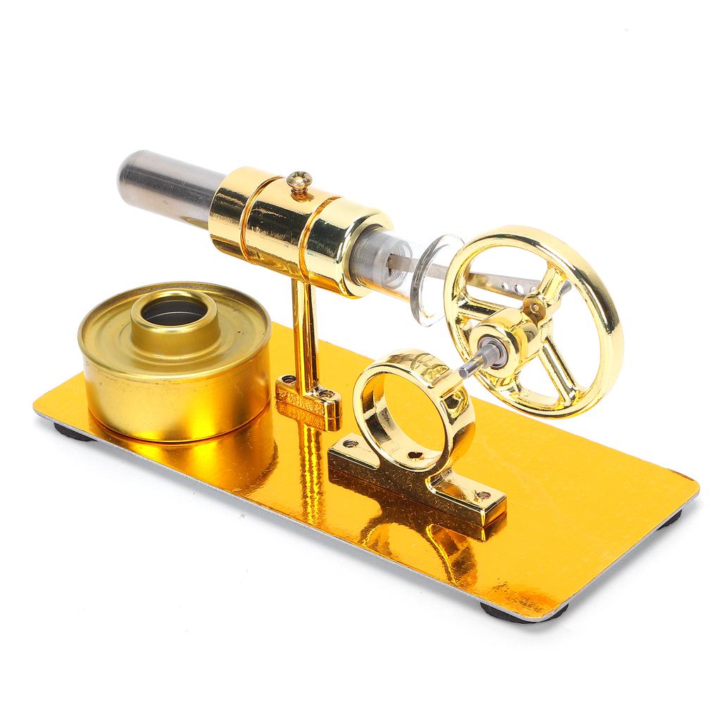 Горячая модель двигателя Мини-генератор мощности с одним маховиком Научно-образовательная игрушка