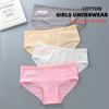Трусы-подростки, нижнее белье для девочек, хлопковые трусы, спортивные дышащие трусы с буквами для учеников 8-12-14 лет