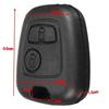 2 КНОПКИ КЛЮЧ ПУЛЬТ ДУ КОЖУХ FOB КРЫШКА ДЛЯ PEUGEOT 106 206 207 307 405 @fml