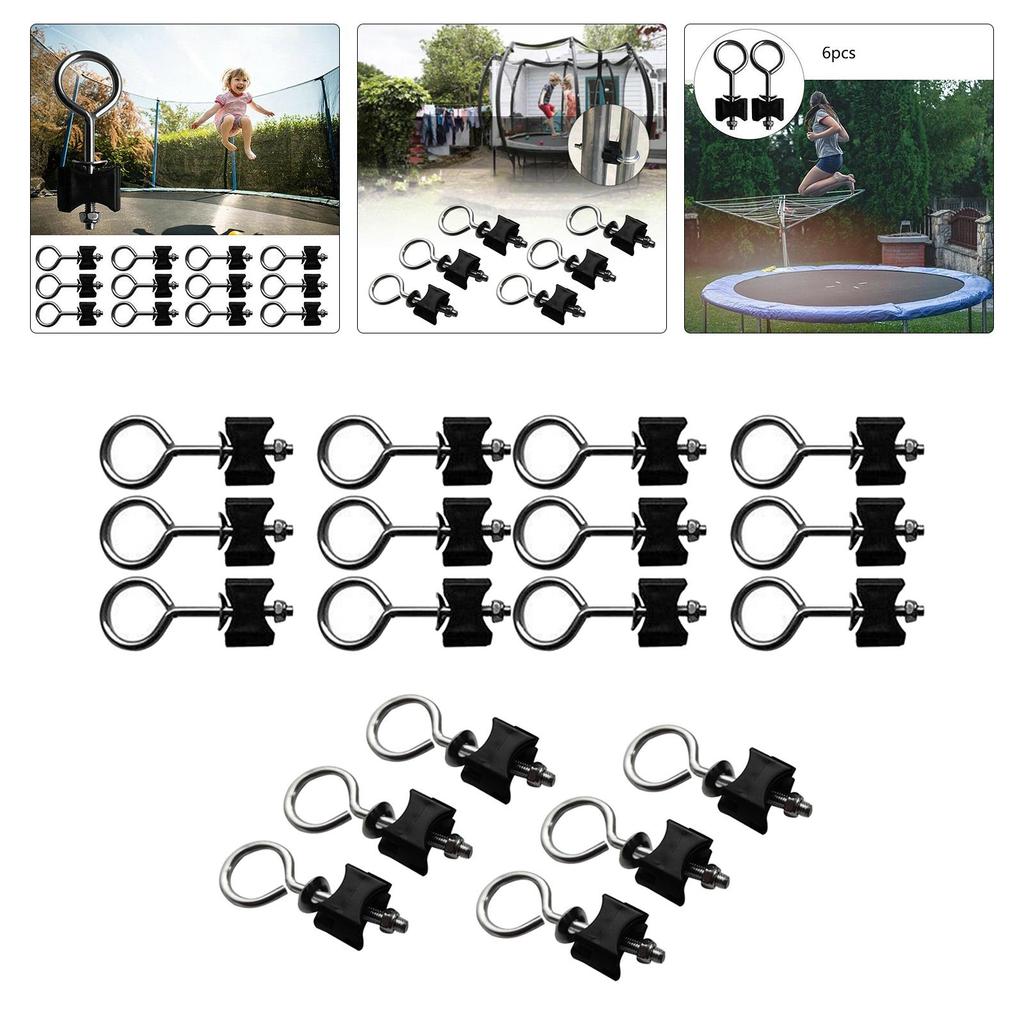 Trampoline Screws Replacement Parts Durable Necessary Trampoline Accessories for Fixed Trampoline Jump Bed