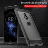 Для Sony Xperia XZ3 силиконовый защитный чехол противоударный матовый задний чехол для sony xz3 мягкие чехлы из углеродного волокна Coque Fundas