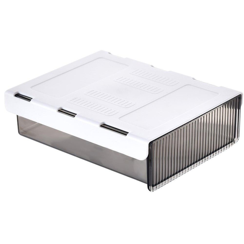 Under Desk Drawer Hidden Desk Organizer Pencil Tray Drawer Organizer Under Desk Storage For Notebooks Pens Pencils Keys Boxes