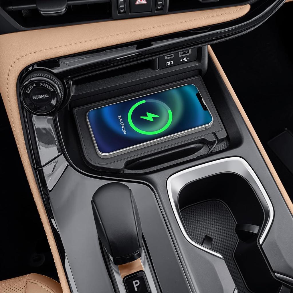 Suitable for Lexus 2022-2024 NX250/NX350/nx450h+ Central Control Wireless Charging, Car Phone Charger, Magnetic Suction Wireless Charging