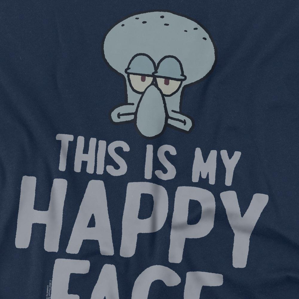SpongeBob SquarePants Mens Happy Face T-Shirt