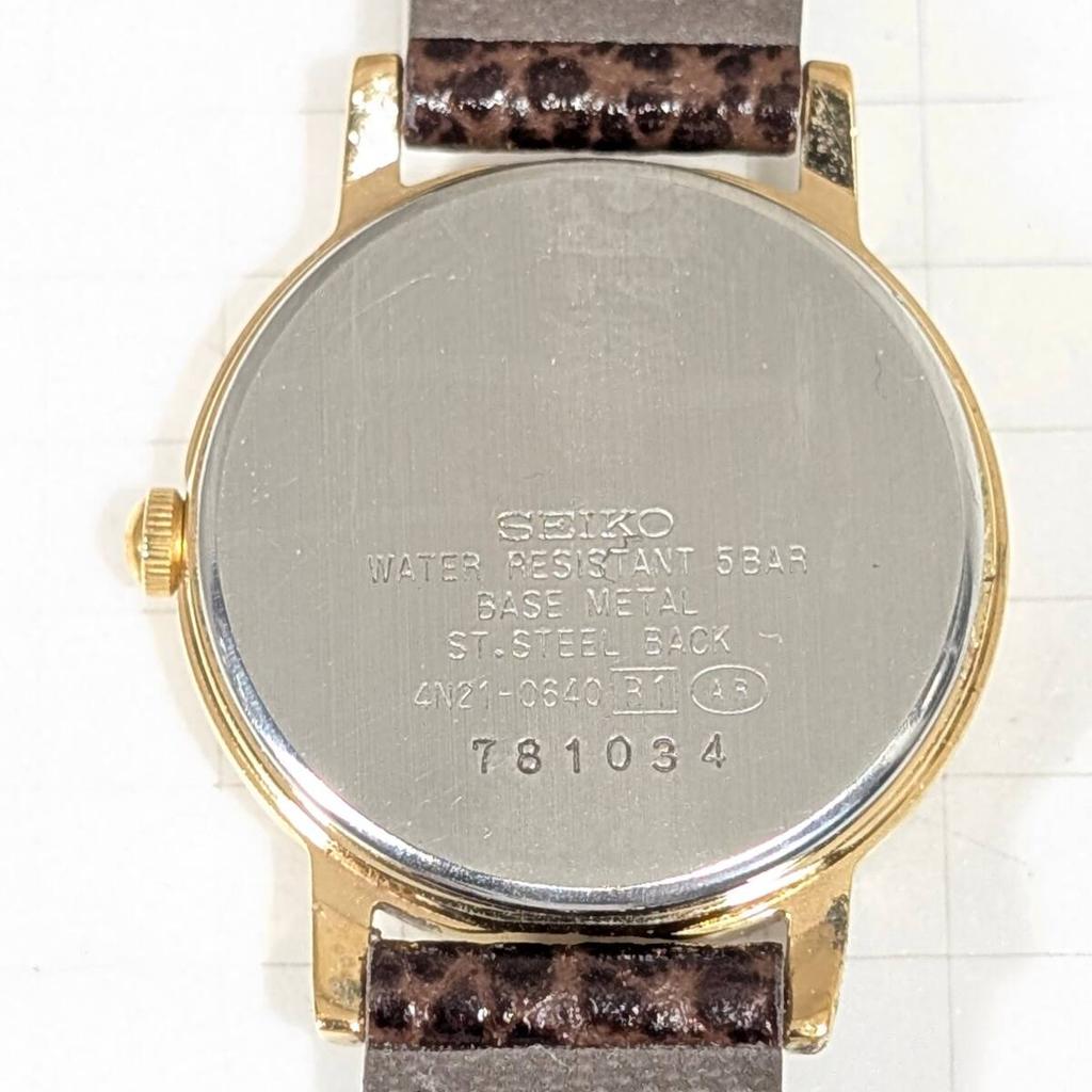 SEIKO SPIRIT Женские часы на батарейке с ремешком, Заменены, Состояние, K-02