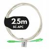 Patchcord światłowodowy Lanberg SM SC/APC-SC/APC SIMPLEX 3.0mm G657A2 2.5m biały