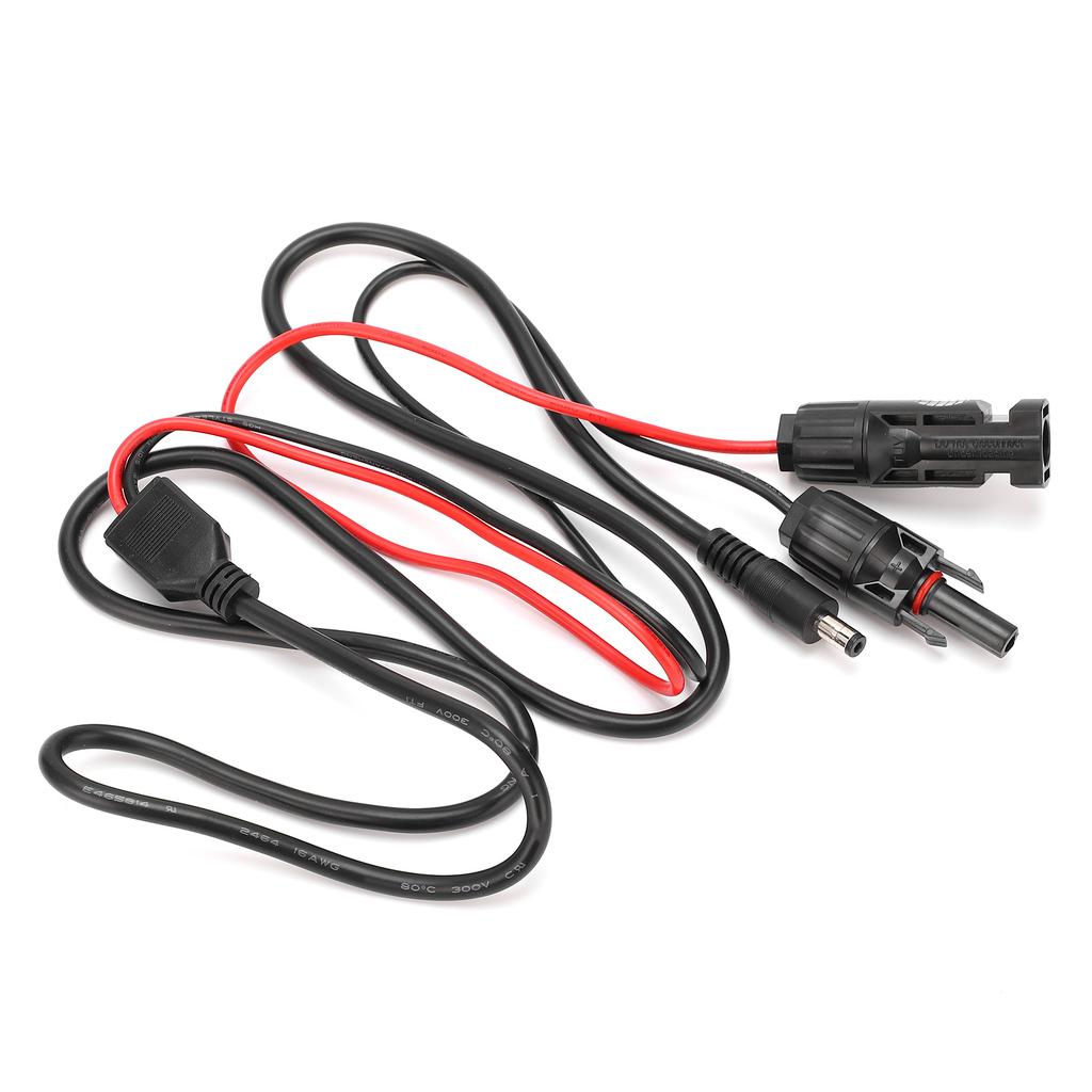 Solar Charge Cable Brass High Frequency DC5521 Power Cord for Electrical Appliances 300V