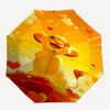 Lion King, Simba Themed Automatic Opening and Closing Umbrella, Brightly Colored 8-rib Portable Umbrella, Suitable for Men and Women, A Perfect Gift f
