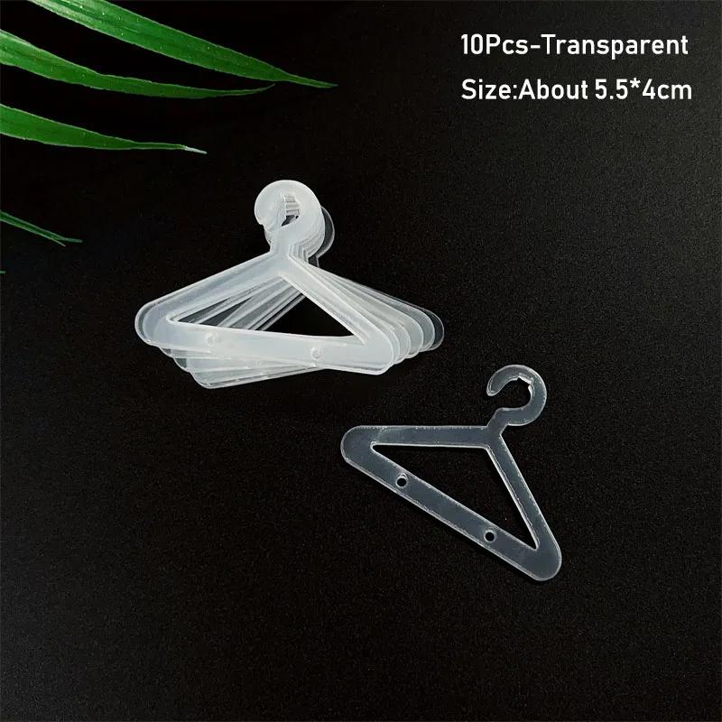 Coat Hanger Shape Acrylic Earrings Display Stand Polymer Clay Soft Pottery Earrings Holders Tabletop Jewelry Display Organizers