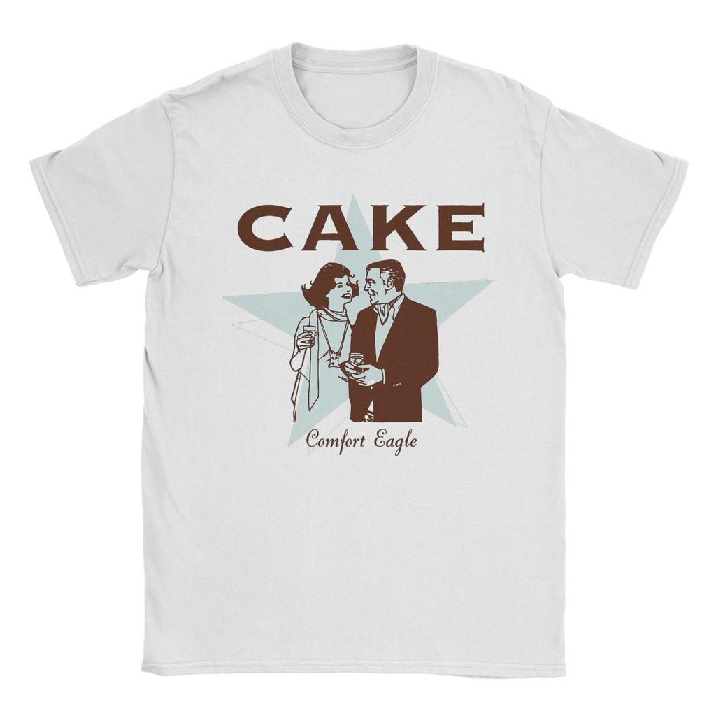 Повседневная удобная футболка Eagle Cake для мужчин с круглым вырезом, хлопковые футболки с коротким рукавом, топы с графическим принтом