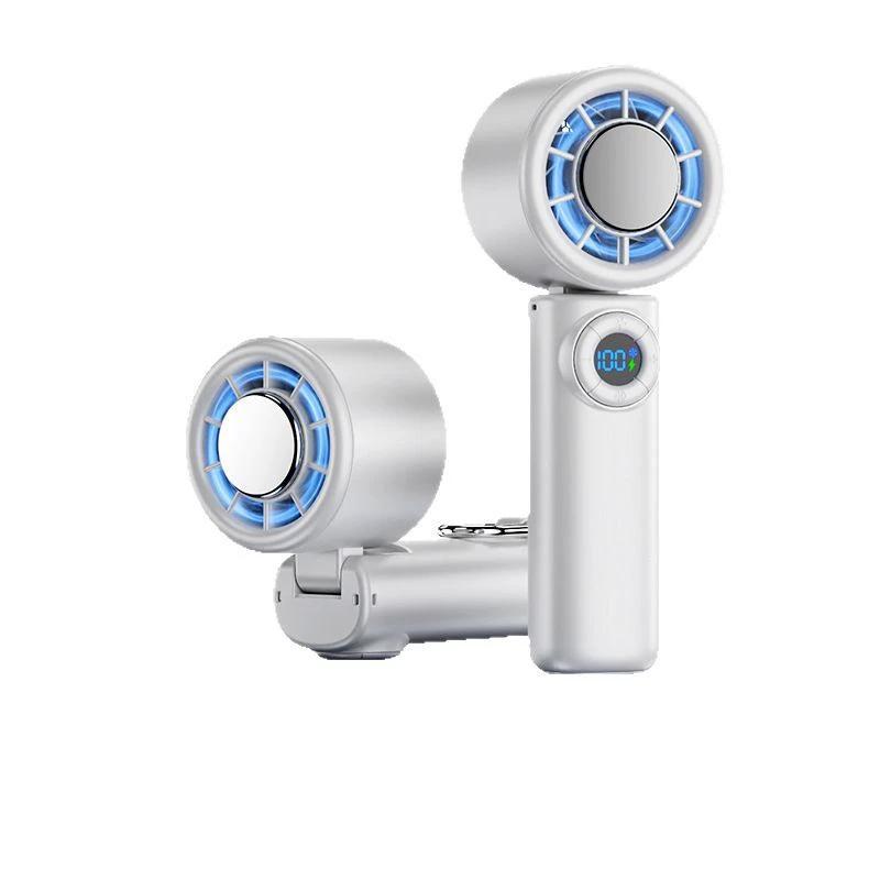 Ventilador de mano portátil con enfriamiento rápido y ajuste de velocidad ajustable para verano