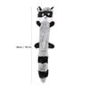 Dog Squeaky Raccoon Toys Bite Resistant Safe Plush Dog Teething Toys for Pet Supplies