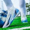 Football Shoes Men/Women's Football Boots Short -Nail High-top Socks Make Capital Outdoor Children Football Sneakers