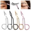 1pc Golden Silver Professiona Elbow Eyebrow Pliers Clips Scissors Tweezers Straight Pointed Eyebrow Plucking Makeup Beauty Tools
