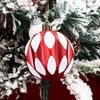 6Pcs 6cm Plastic Christmas Ball Festive atmosphere Painted Hanging Xmas Tree Decor Christmas Ball