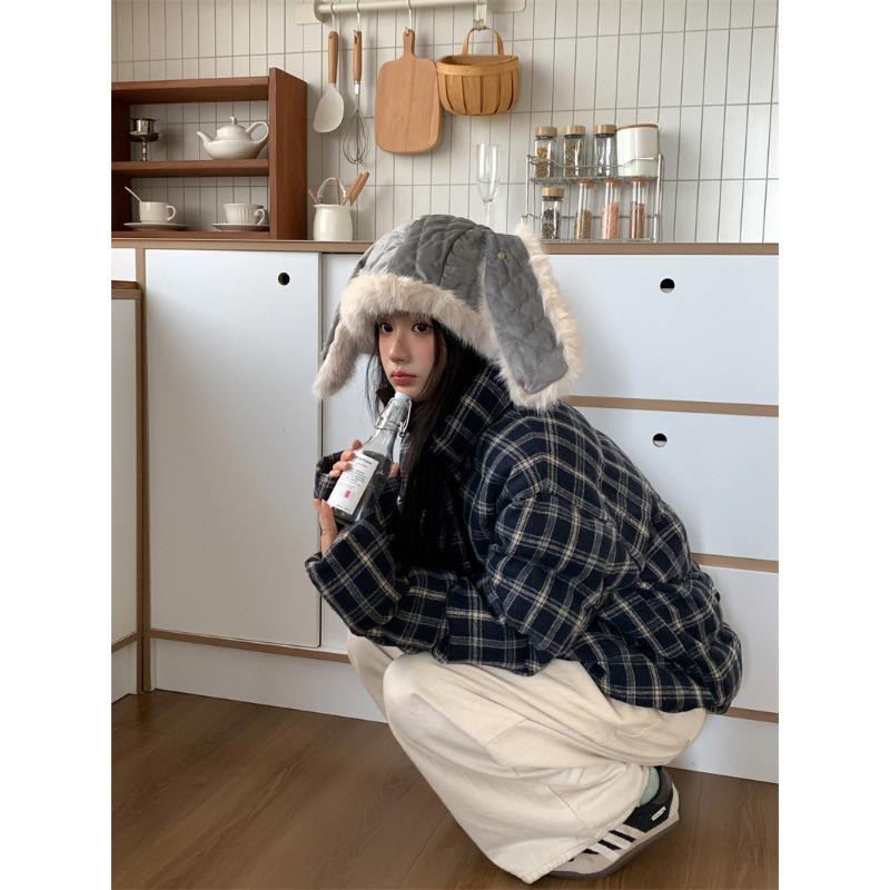 Cute Plush Rabbit Ear Scarf Winter Warm Neck Warmer