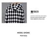 2022 Европейское и американское женское клетчатое пальто с капюшоном из искусственного меха