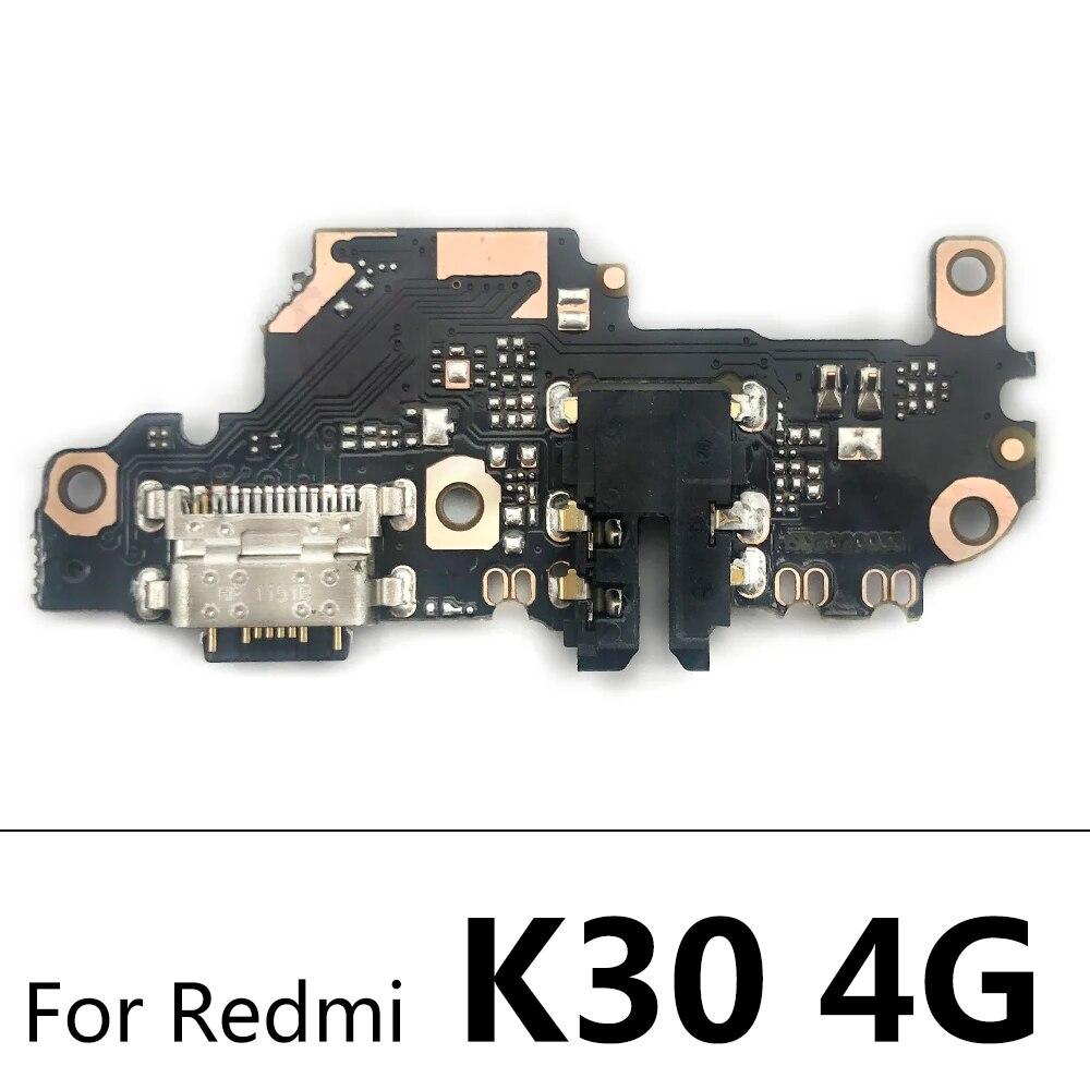 Для Xiaomi Redmi K30 4G 5G 4A 4X5 5A 6 6A 7 7A 8 8A USB-порт для зарядки, соединительная плата, гибкий кабель с микрофоном