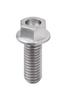 ZETA Racing D6607 Titanium Flange Bolt M6 X 16 Mm P= 1.0 1 Piece