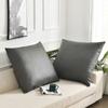 Large Size Imitation Leather Cushion Cover Pillow Case Cover Decorative Pillowcase Seat Car Cushion Cover Home Supply