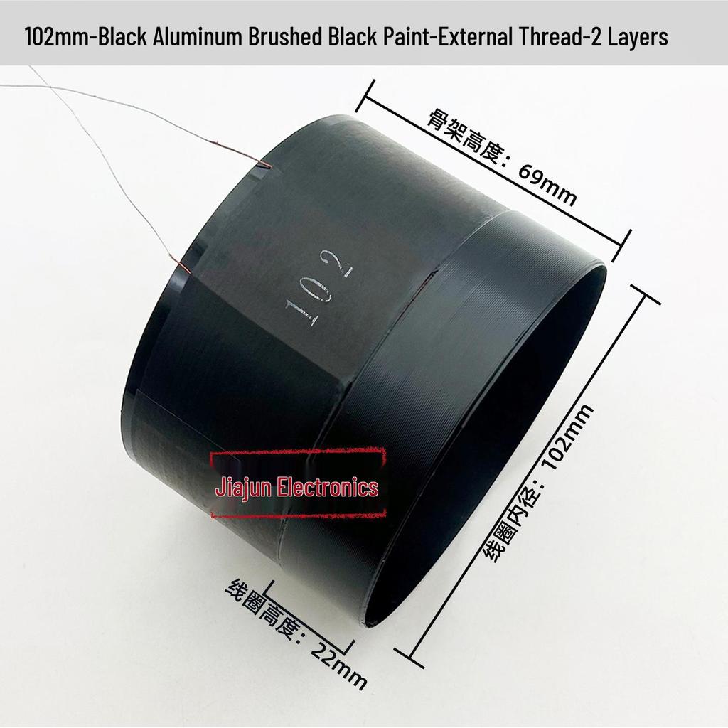 Ремонтный комплект для звуковой катушки низкочастотного динамика - Алюминиевый провод: 25-125, Размеры катушек: 65,5 мм, 75,5 мм, 99,5 мм