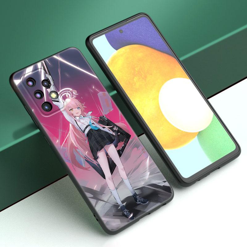 Blue Archive Game Phone Case For Samsung A13 A22 A24 A32 A23 A25 A34 A35 A52S A53 A54 A55 A73 5G A12 A14 A15 A31 A33 A50 A51 A72