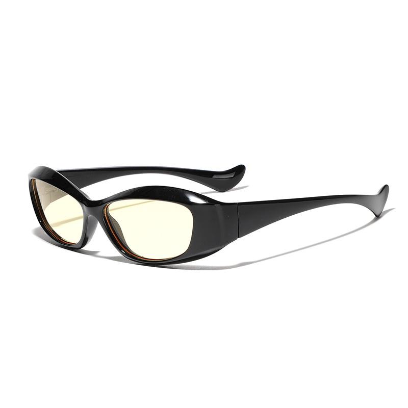 Очки с большой квадратной оправой, футуристические солнцезащитные очки, мужские солнцезащитные очки, женские солнцезащитные очки