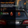 Car Finger Gesture LED Light, Multi-function Rear Warning Anti-rear-end Taillight, Vehicle Interactive Palm Signal Lamp