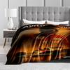Racing Legend Tribute Keep warm for F1 FansFlannel blanket for bedroom, living room, sofa, and nap