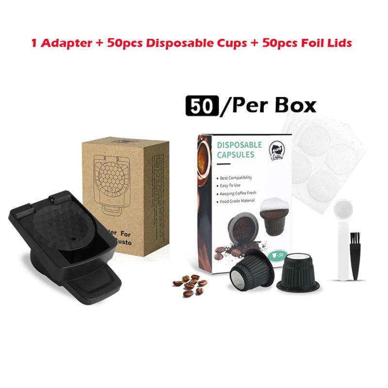 Адаптер для кофемашин Dolce Gusto Коннектор с оригинальными кофейными капсулами Nespresso Держатель для кофейных капсул