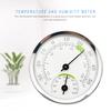 Mini Pointer Thermometer Hygrometer Room Humidity Temperature Meter (White)