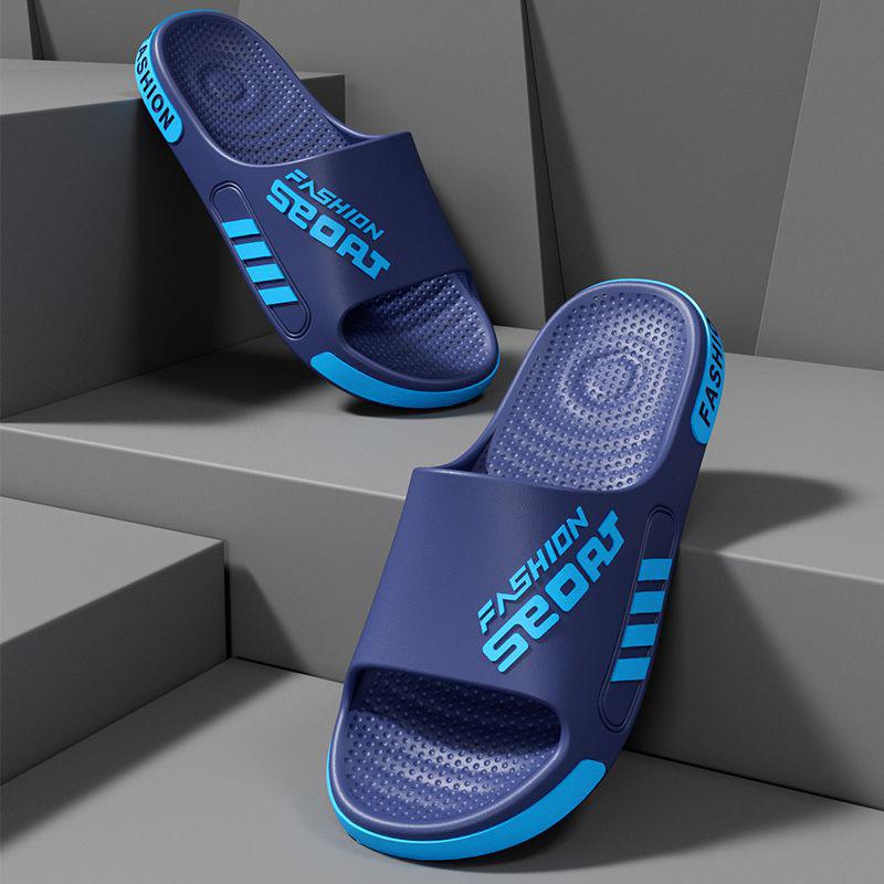 Стильные мужские и женские тапочки для дома и улицы с нескользящей подошвой для летней и домашней носки