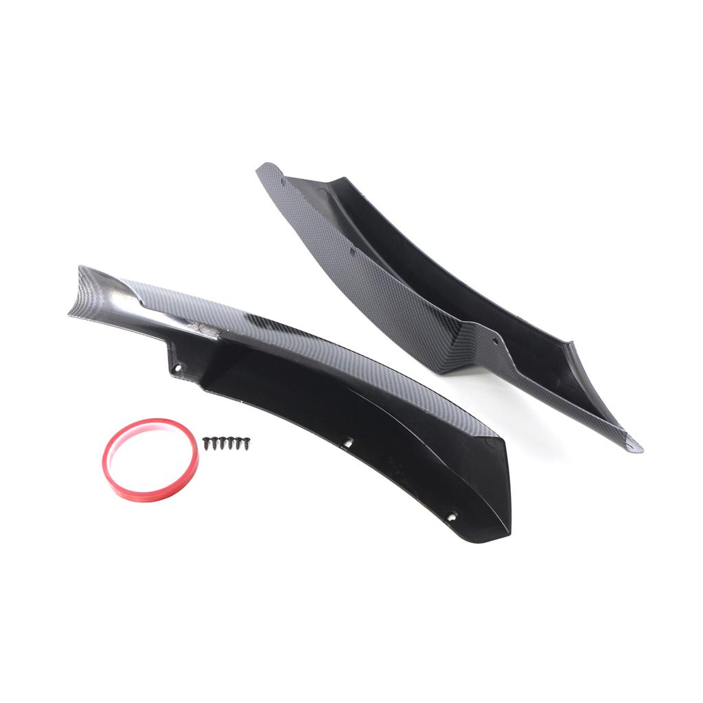 2X передний бампер автомобиля сплиттер диффузор крышка защита для BMW E90 E91 3 серии M Tech 2009-2012 противотуманные фары воздухозаборник