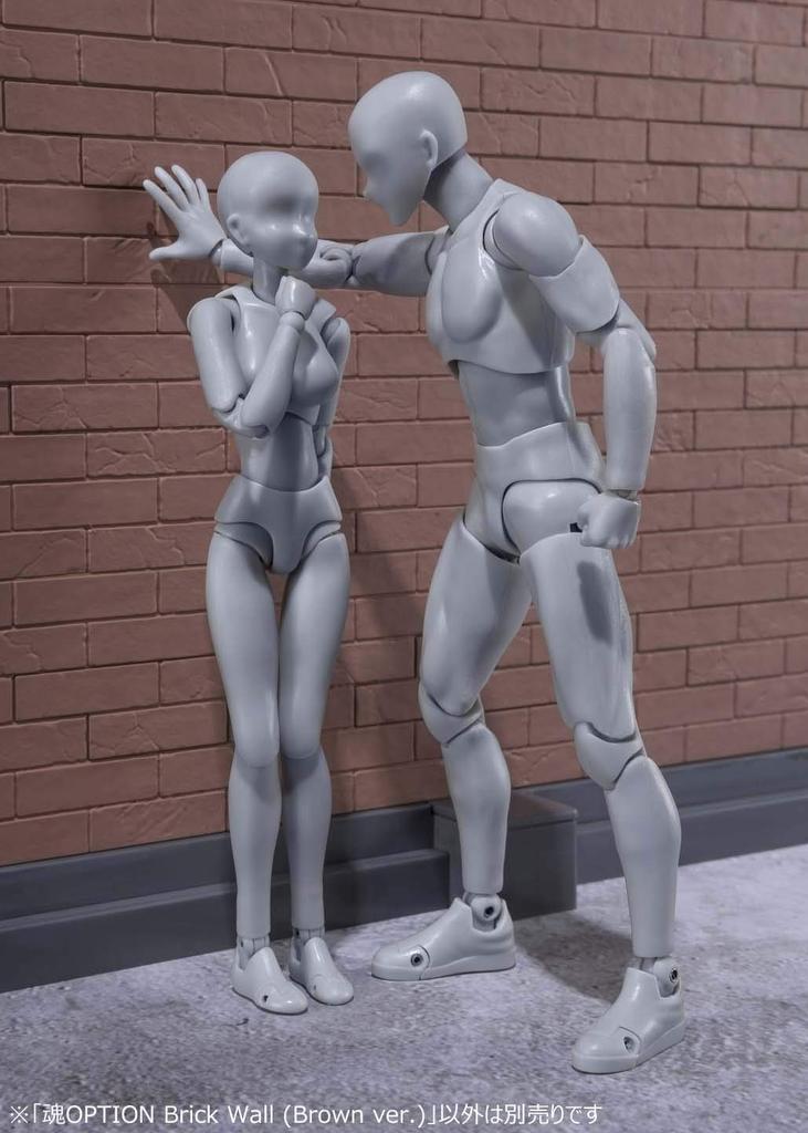 TAMASHII NATIONS Tamashii OPTION Brick Wall (Brown ver.) Non-scale ABS Complete Figure