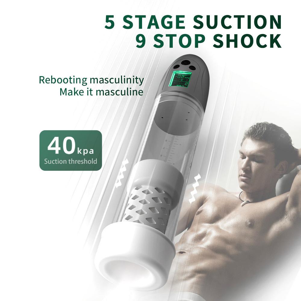 Automatic Penis Pump - Enhanced Erections Rechargeable Vacuum Penis Dick Cock Pump Enlarger Pump Improved Erection Quality